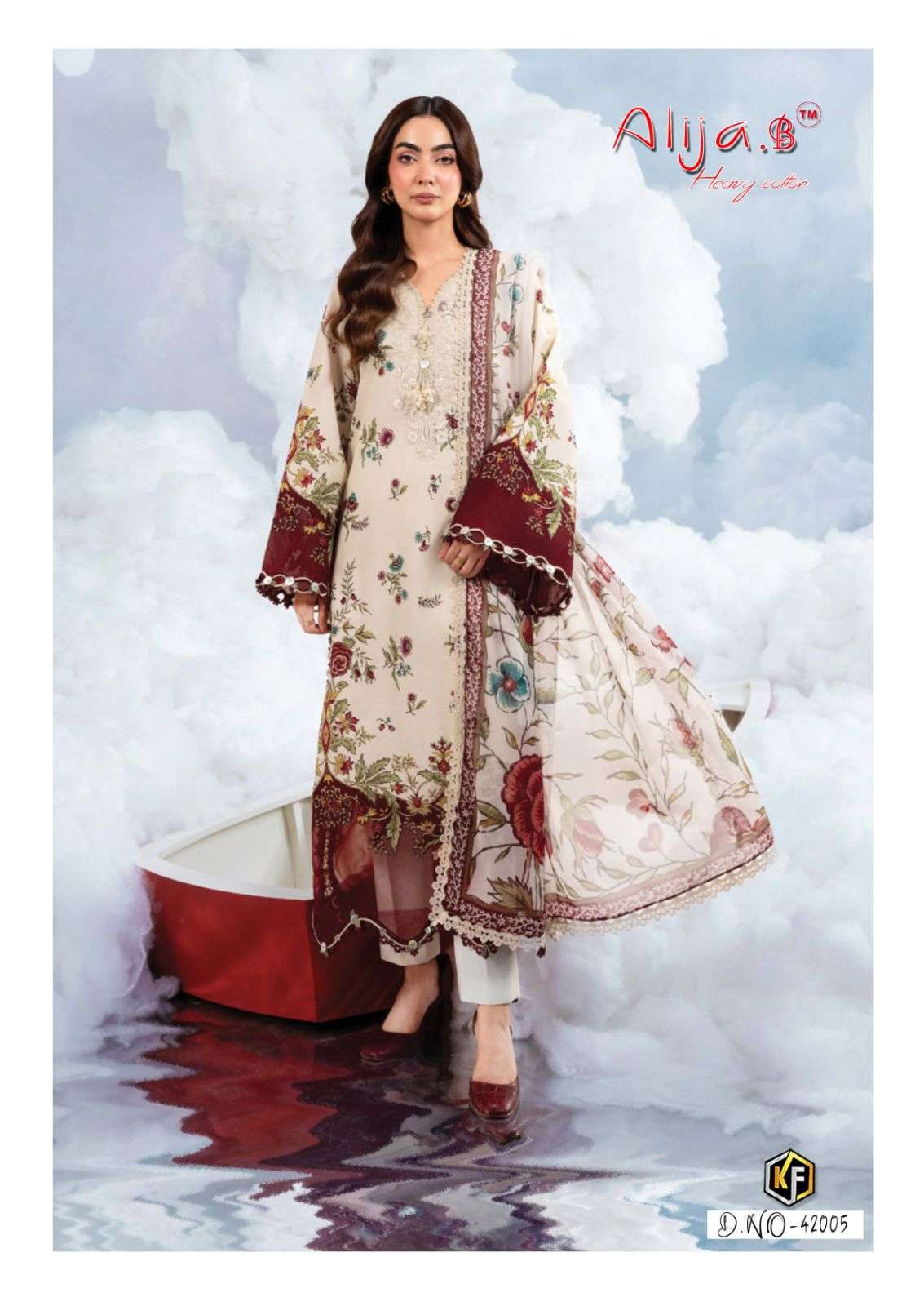 KEVAL FAB ALIJA B VOL-42 Cotton Printed Pakistani Suit