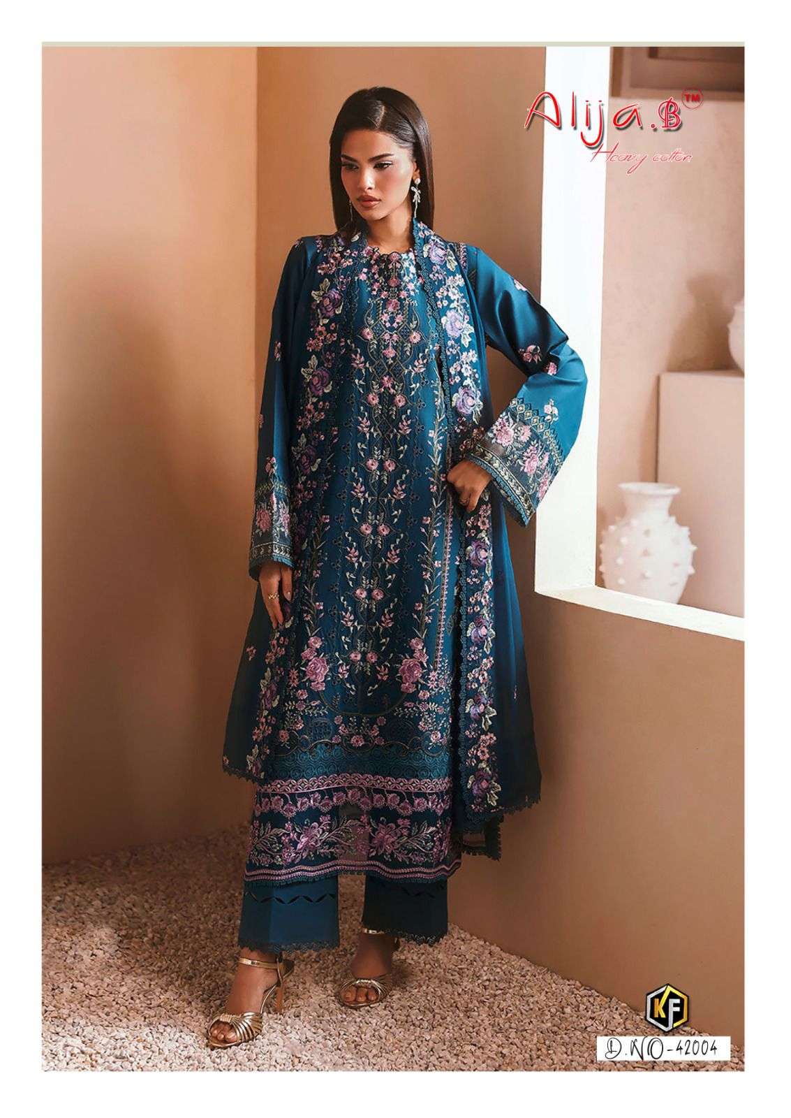 KEVAL FAB ALIJA B VOL-42 Cotton Printed Pakistani Suit