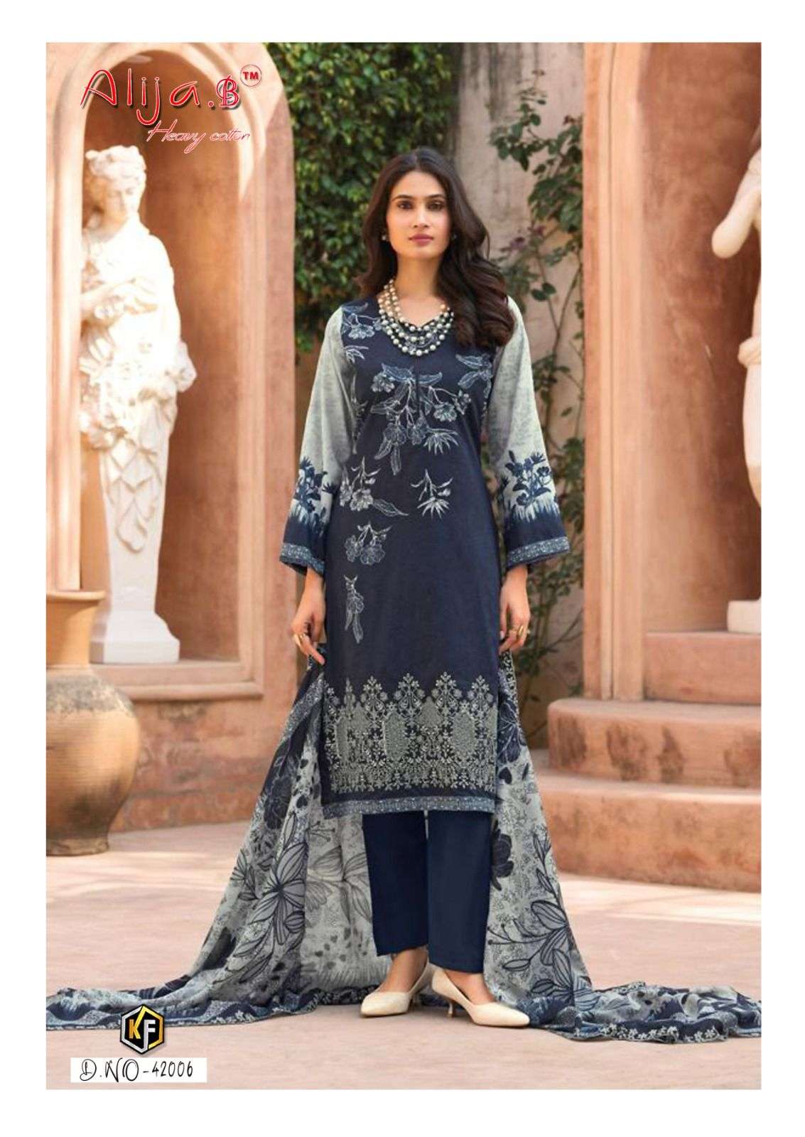 KEVAL FAB ALIJA B VOL-42 Cotton Printed Pakistani Suit