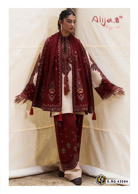 Keval Fab Alija B Vol-43 Lawn Cotton Printed Dress Material