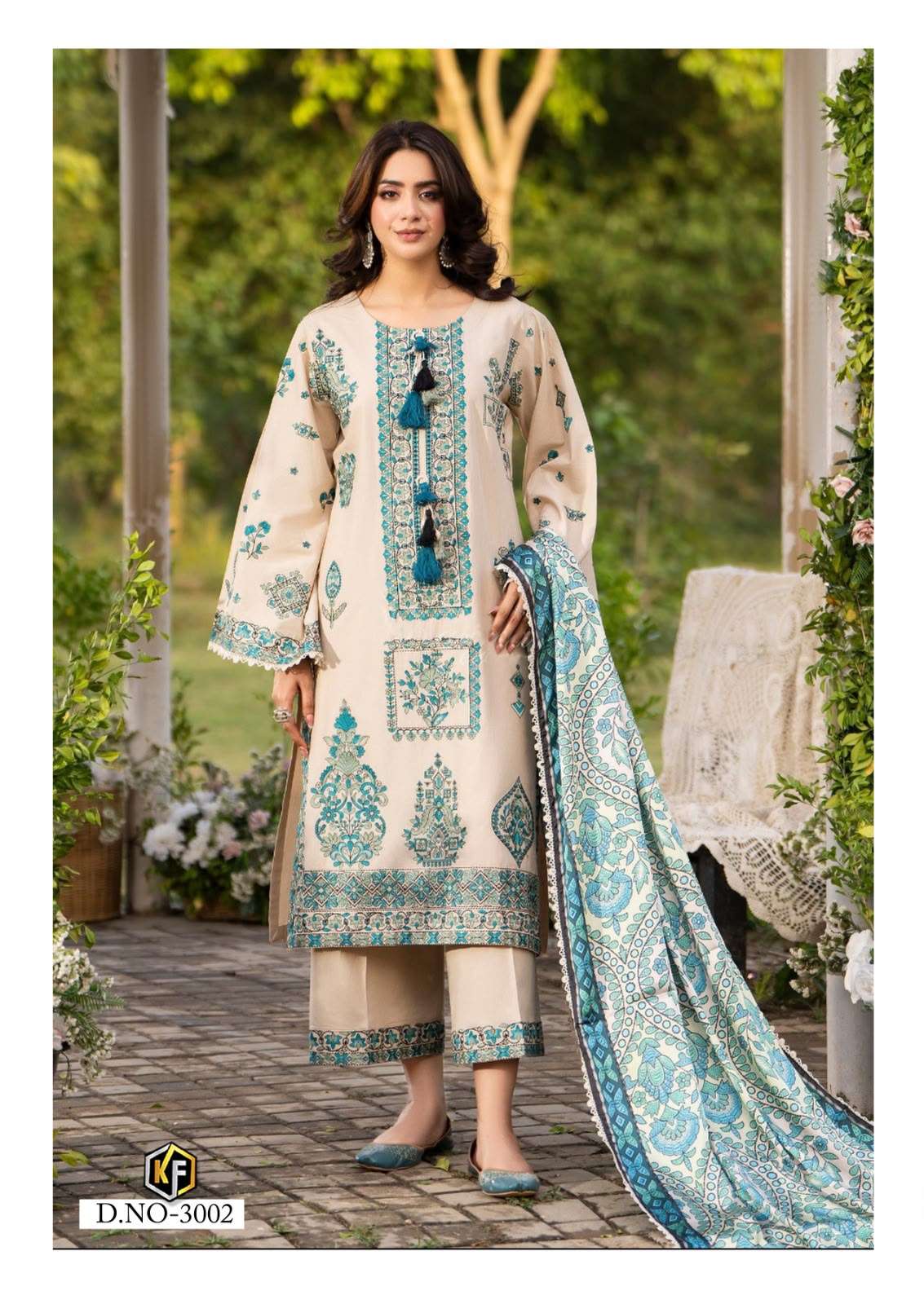 KEVAL FAB DASTAK VOL-3 Cotton Unstitched Pakistani Suit