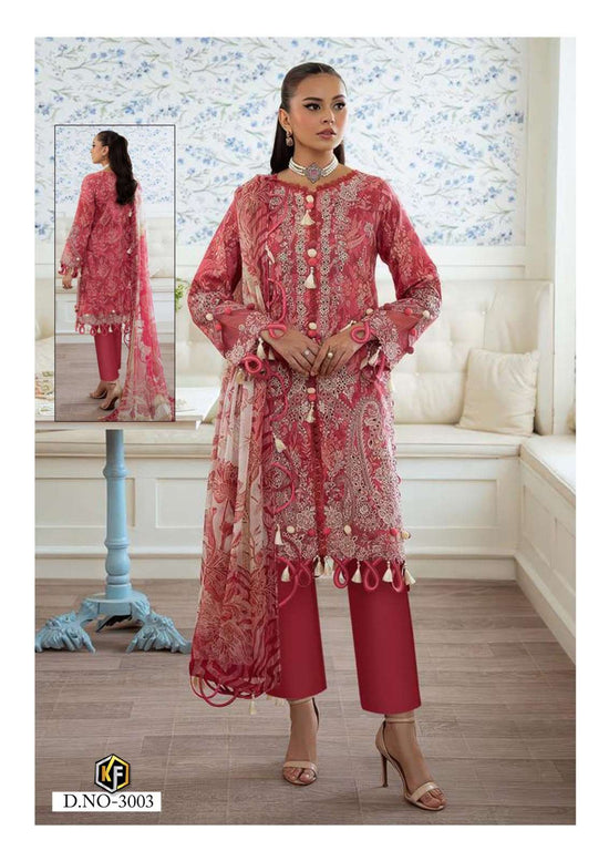 KEVAL FAB DASTAK VOL-3 Cotton Unstitched Pakistani Suit