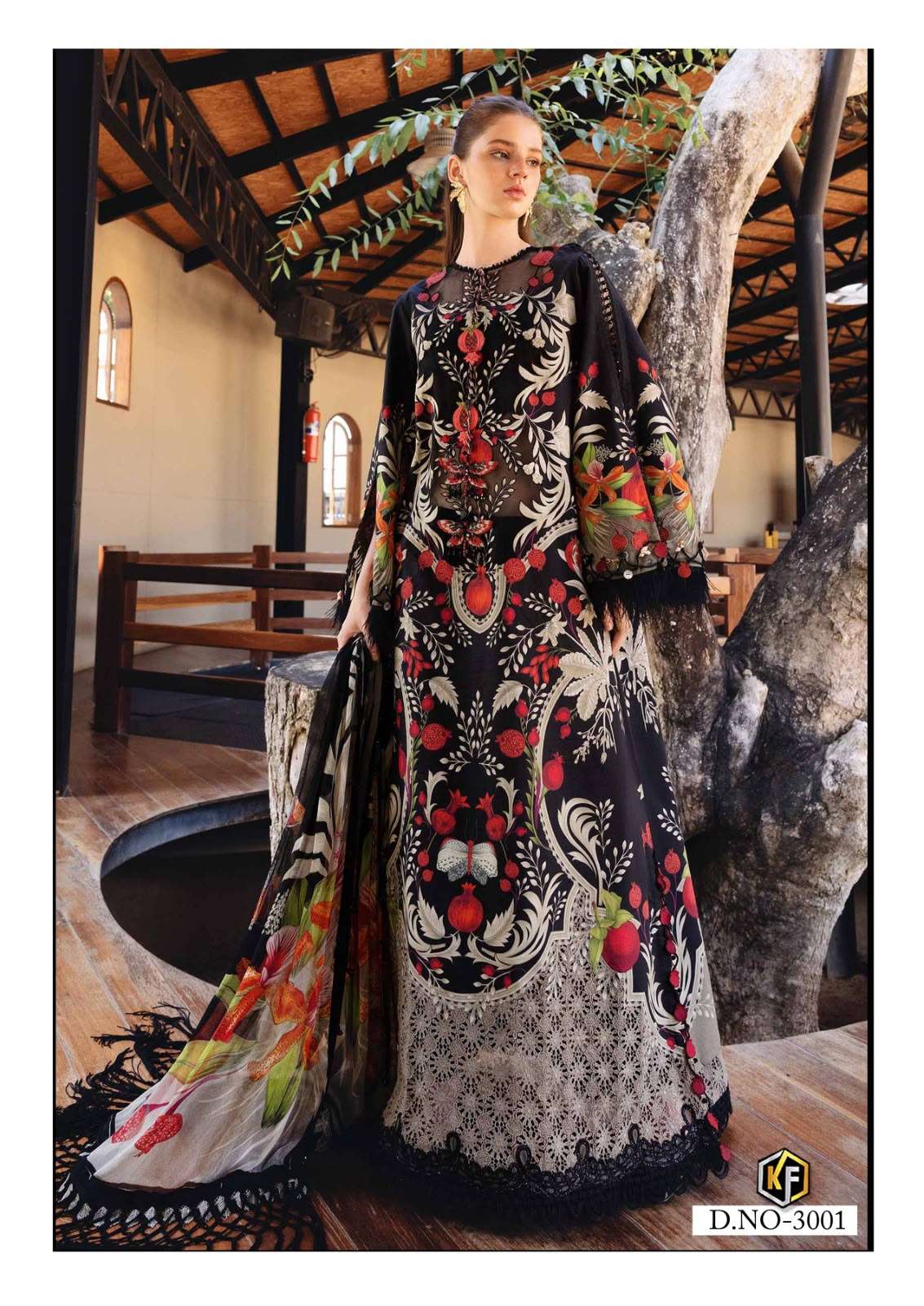 KEVAL FAB DASTAK VOL-3 Cotton Unstitched Pakistani Suit