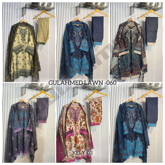 KEVAL FAB ELAYA VOL-3 Lawn Cotton Printed Pakistani Suit Set