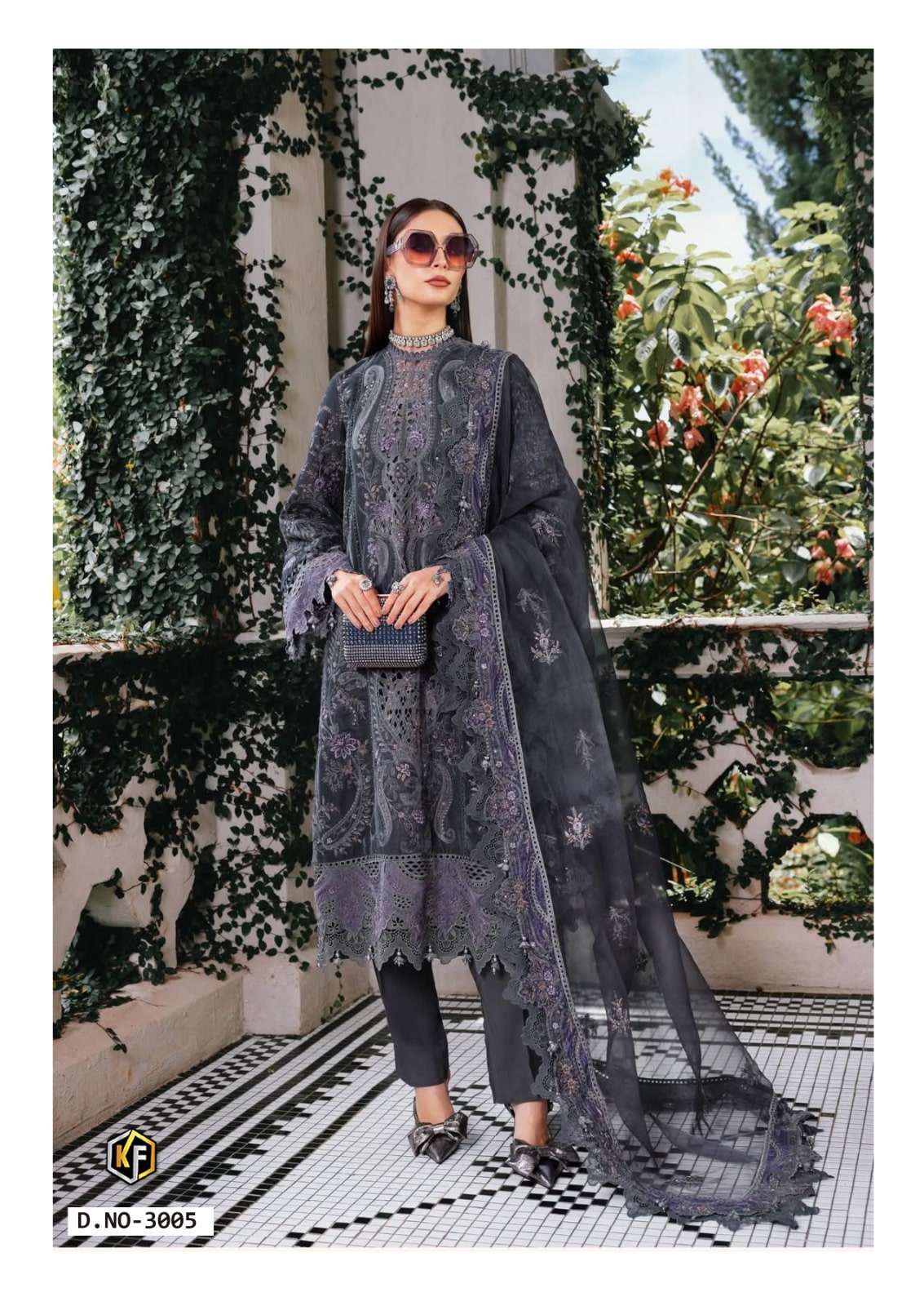 KEVAL FAB ELAYA VOL-3 Lawn Cotton Printed Pakistani Suit Set