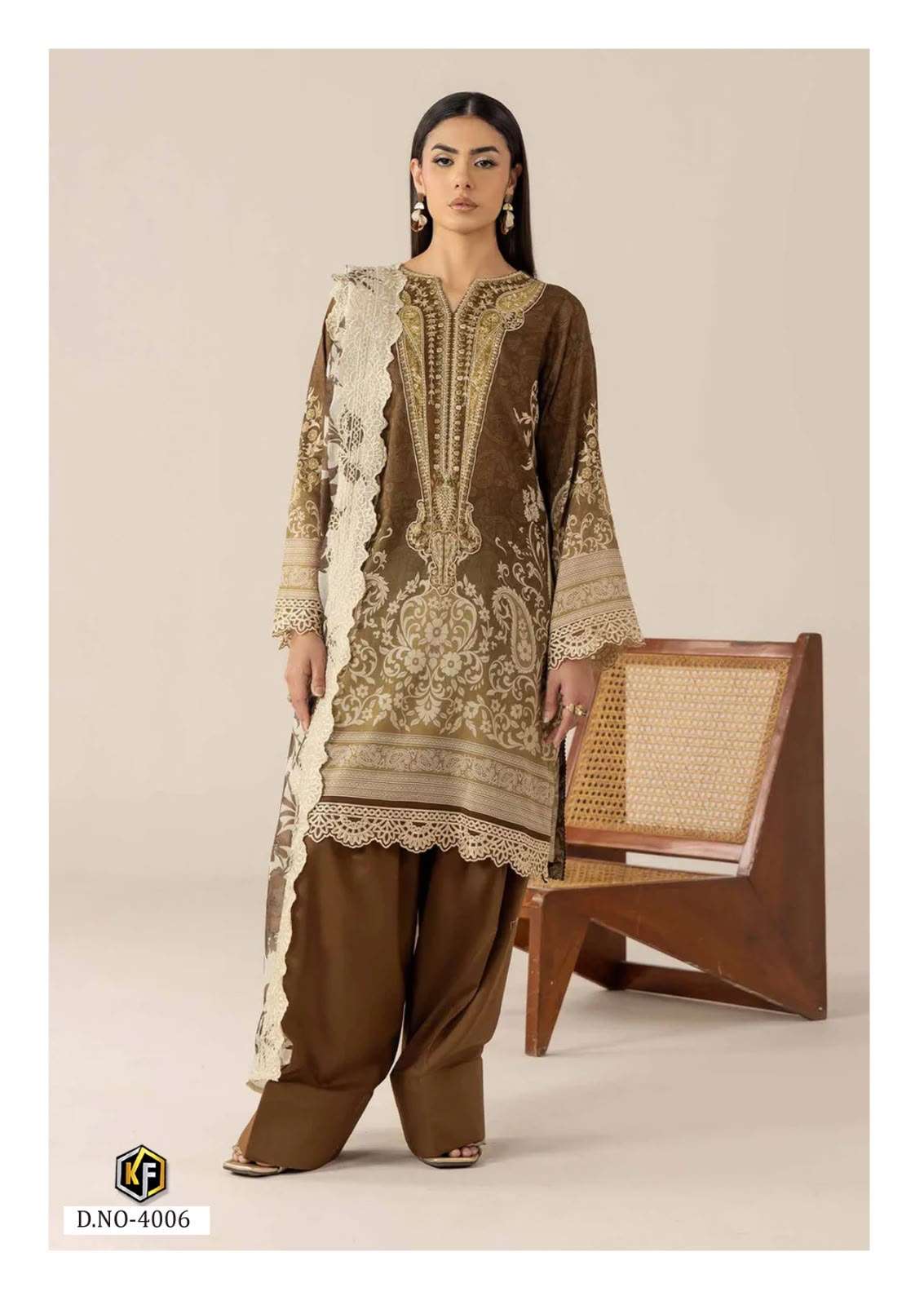 KEVAL FAB ELAYA VOL-4 Lawn Cotton Unstitched Pakistani Suit