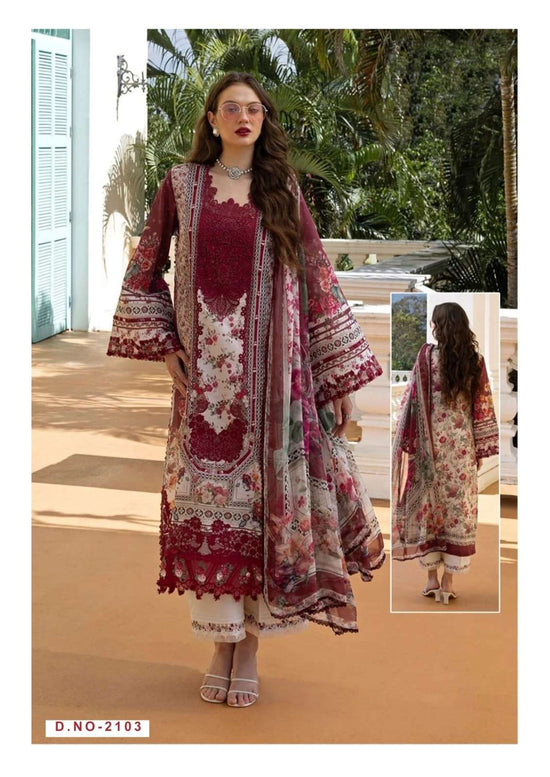 KEVAL FAB ELLIJA VOL-21 Cotton Printed Pakistani Suit