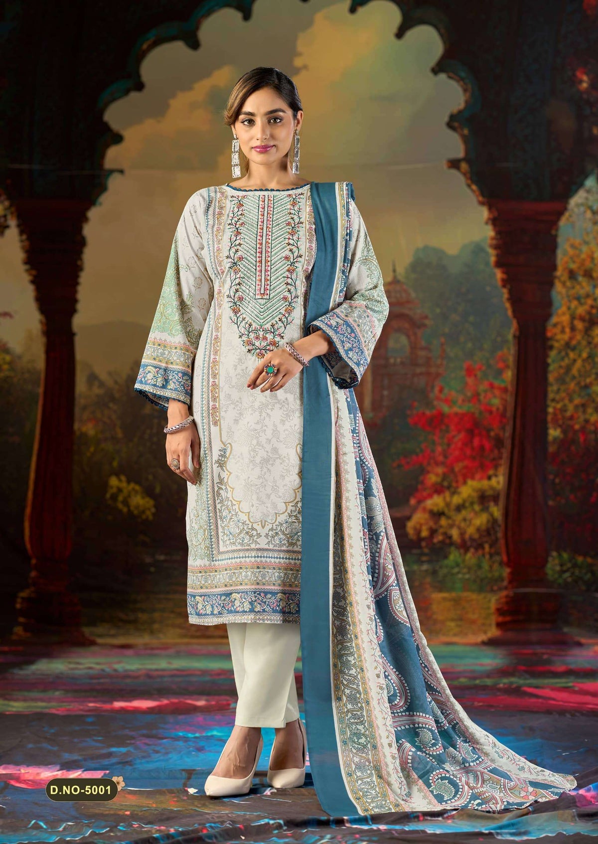 Keval Fab Jazmin Vol - 5 Pakistani Suit - Amrah Wholesale
