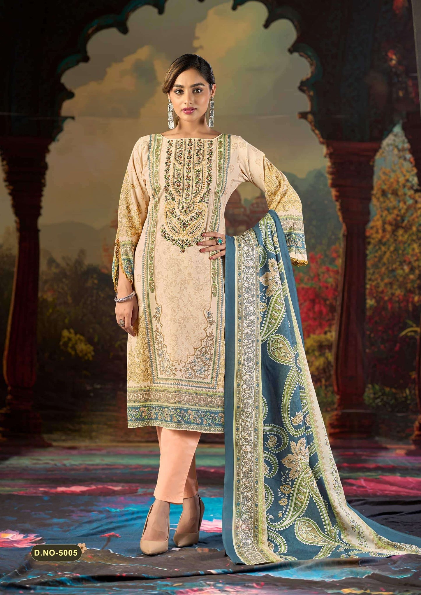 Keval Fab Jazmin Vol - 5 Pakistani Suit - Amrah Wholesale