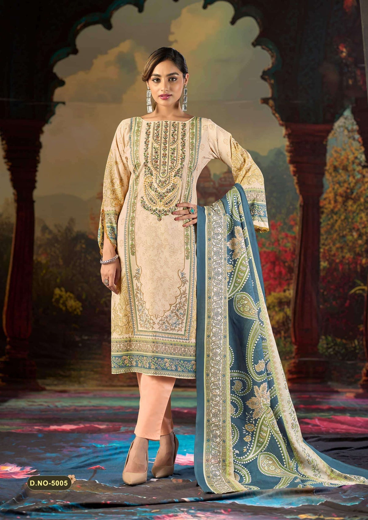 Keval Fab Jazmin Vol - 5 Pakistani Suit - Amrah Wholesale