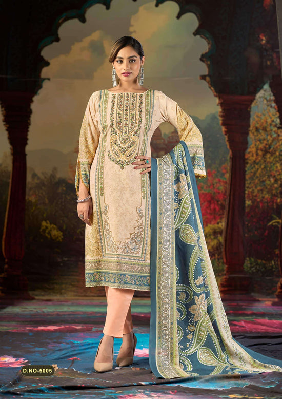 Keval Fab Jazmin Vol - 5 Pakistani Suit - Amrah Wholesale