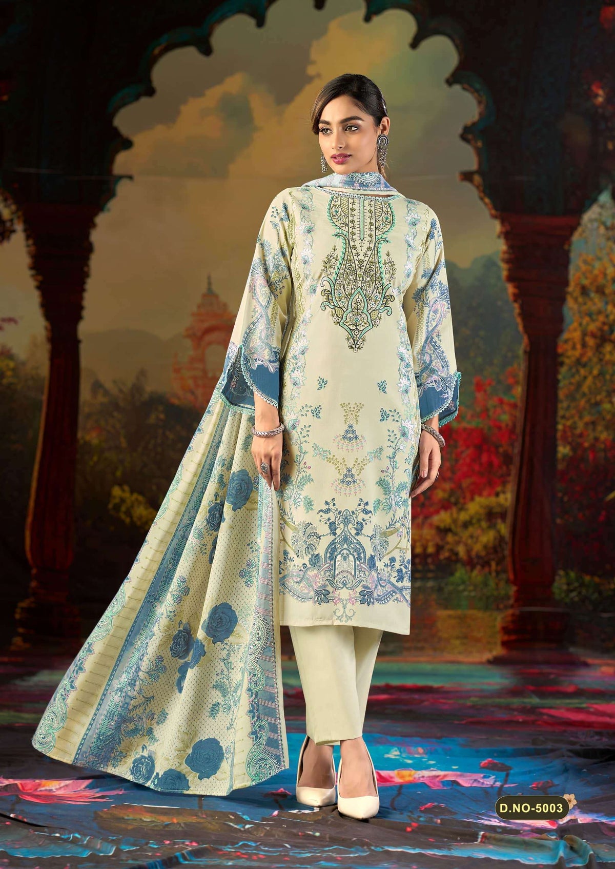 Keval Fab Jazmin Vol - 5 Pakistani Suit - Amrah Wholesale