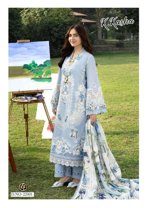 Keval Fab K.Kasha Vol-22 Cotton Pakistani Suit