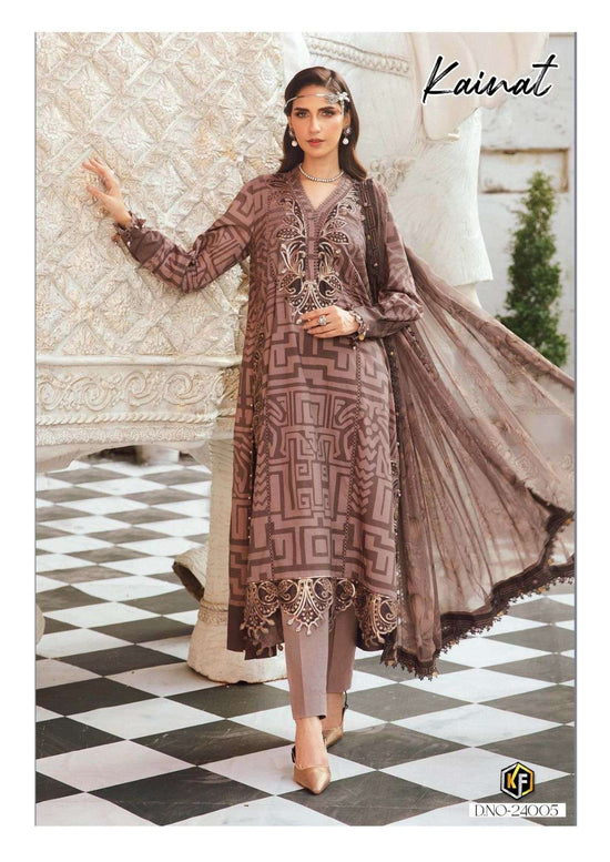 KEVAL FAB KAINAT VOL-24 Cotton Printed Salwar Suit Set