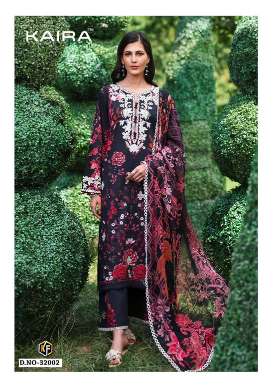 Keval Fab Kaira Vol 32 Lawn Cotton Printed Pakistani Suit