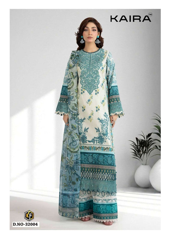 Keval Fab Kaira Vol 32 Lawn Cotton Printed Pakistani Suit