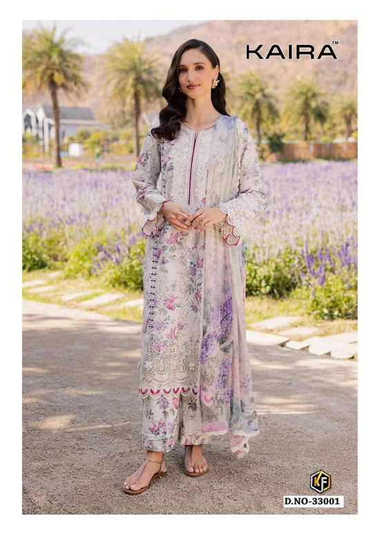 Keval Fab Kaira Vol-33 Cotton Printed Pakistani Suit