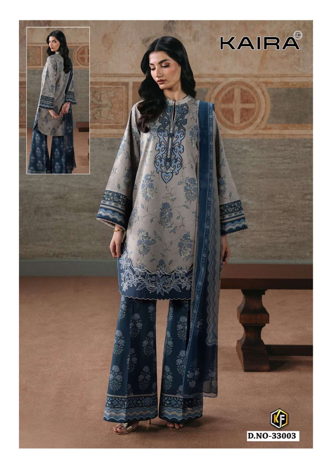 Keval Fab Kaira Vol-33 Cotton Printed Pakistani Suit