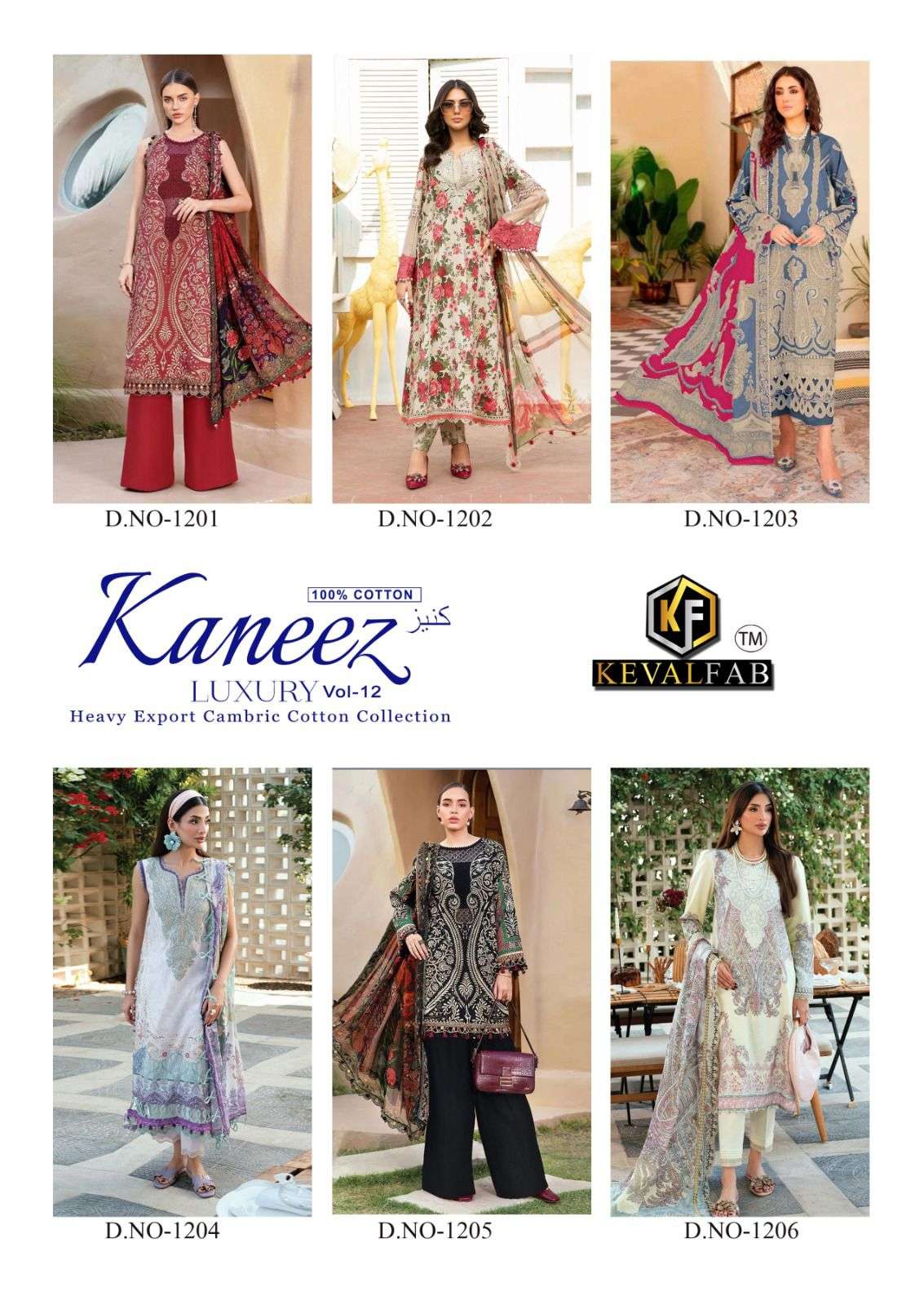 Keval Fab Kaneez Vol - 12 - Amrah Wholesale
