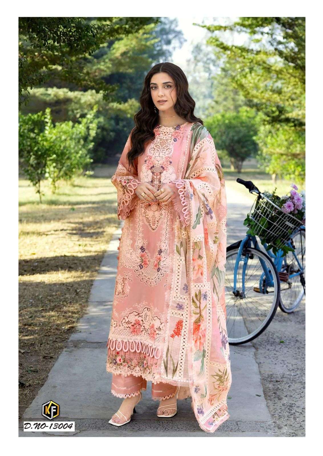 Keval Fab Kaneez Vol - 13 Lawn Cotton Pakistani Suit - Amrah Wholesale