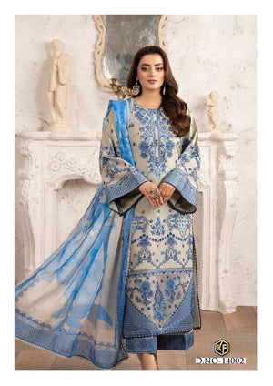Keval Fab Kaneez Vol-14 Lawn Cotton Printed Unstitched Pakistani Suit