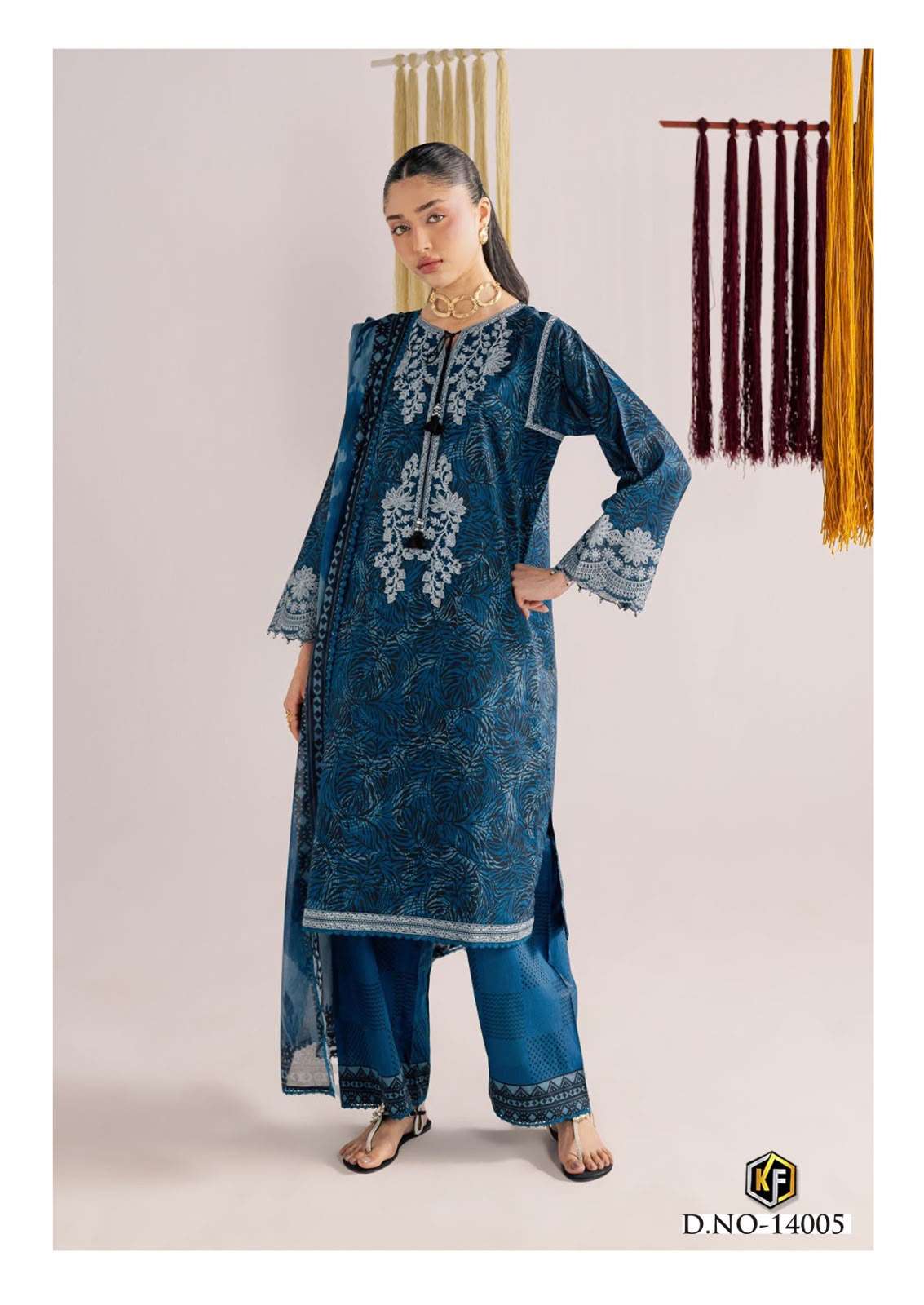 Keval Fab Kaneez Vol-14 Lawn Cotton Printed Unstitched Pakistani Suit