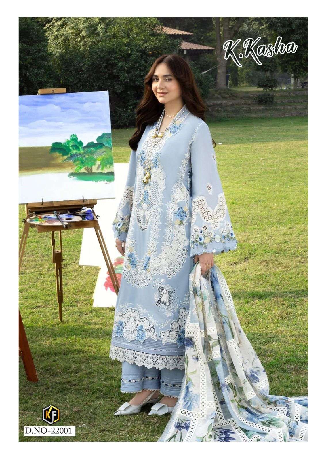 Keval Fab K.Kasha Vol - 22 Cotton Pakistani Suit - Amrah Wholesale