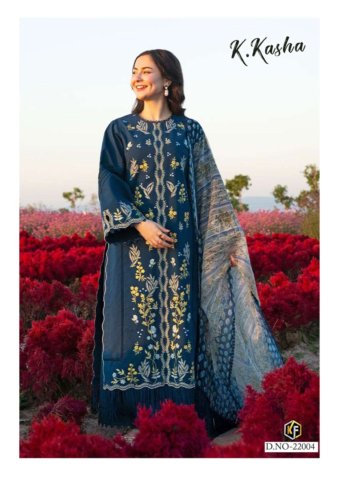 Keval Fab K.Kasha Vol - 22 Cotton Pakistani Suit - Amrah Wholesale