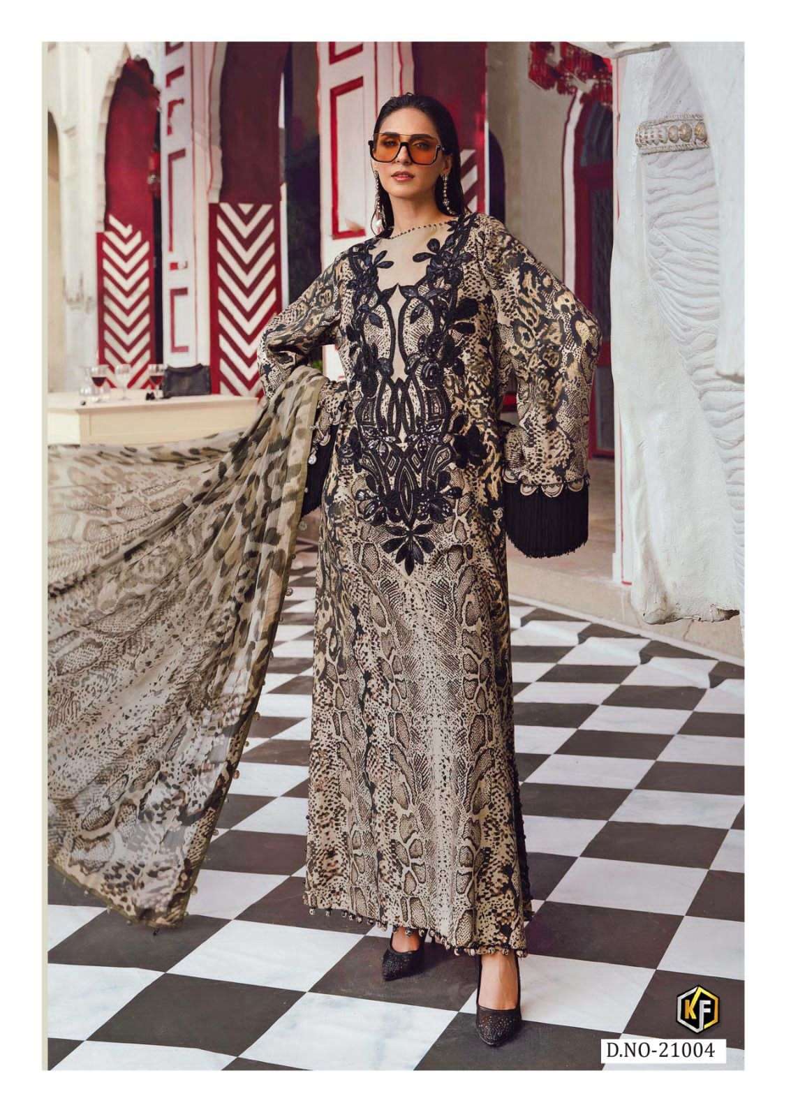 Keval Fab Maryum And Maria Vol 20 Heavy Cotton Dress Material