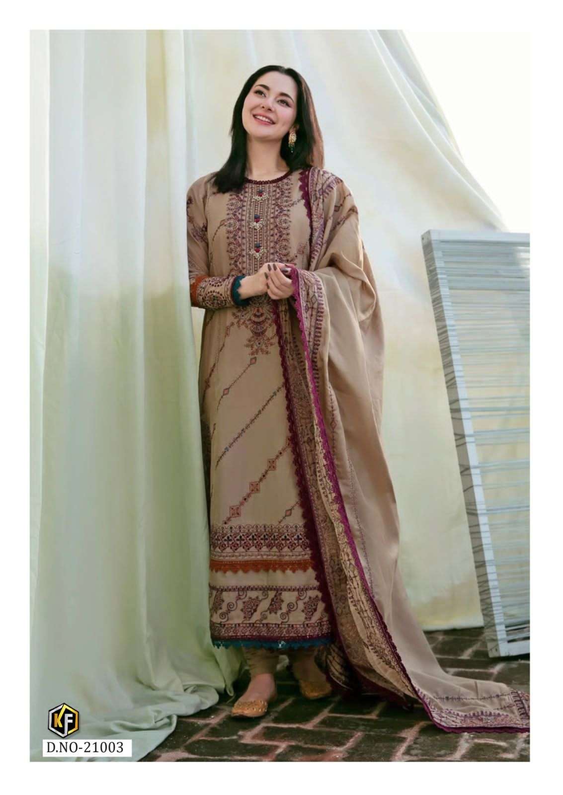 Keval Fab Maryum And Maria Vol 20 Heavy Cotton Dress Material