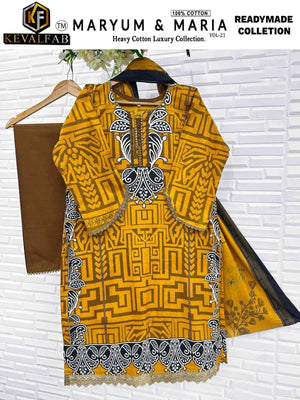 KEVAL FAB MARYUM & MARIA VOL-21 Cotton Pakistani Suit Set - Amrah Wholesale