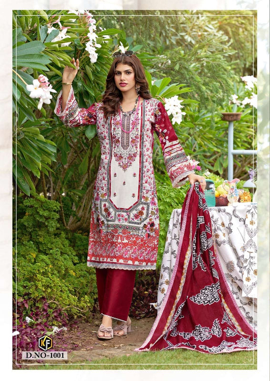 Keval Fab Naznin Cotton Printed Dress Material