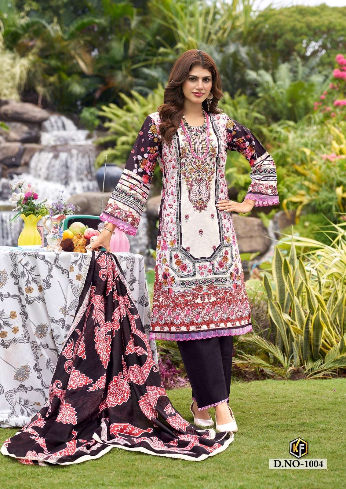 Keval Fab Naznin Cotton Printed Dress Material
