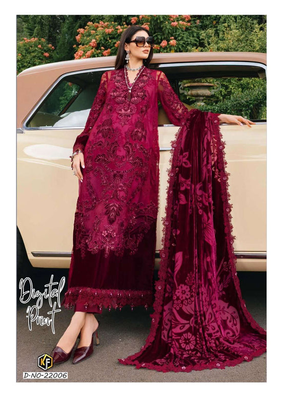 KEVAL FAB SOBIA NAZIR VOL-22 Cotton Pakistani Suit Wholesale Collection