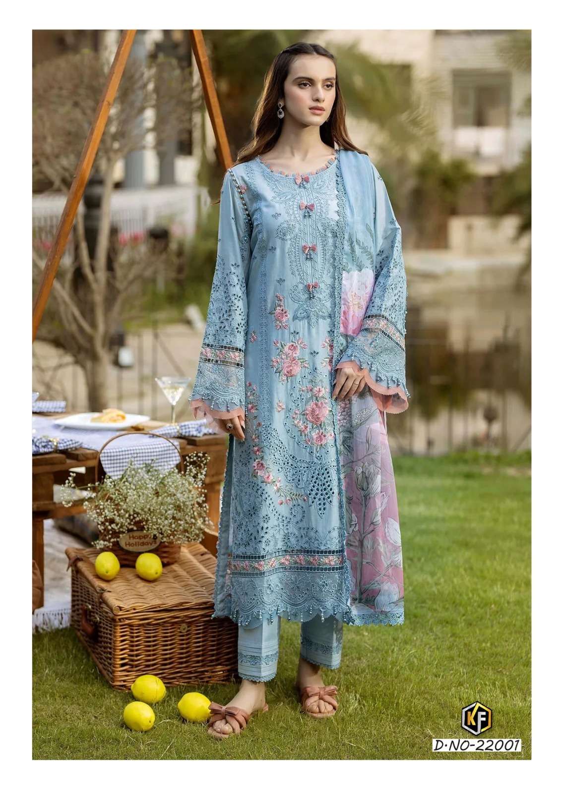 KEVAL FAB SOBIA NAZIR VOL-22 Cotton Pakistani Suit Wholesale Collection