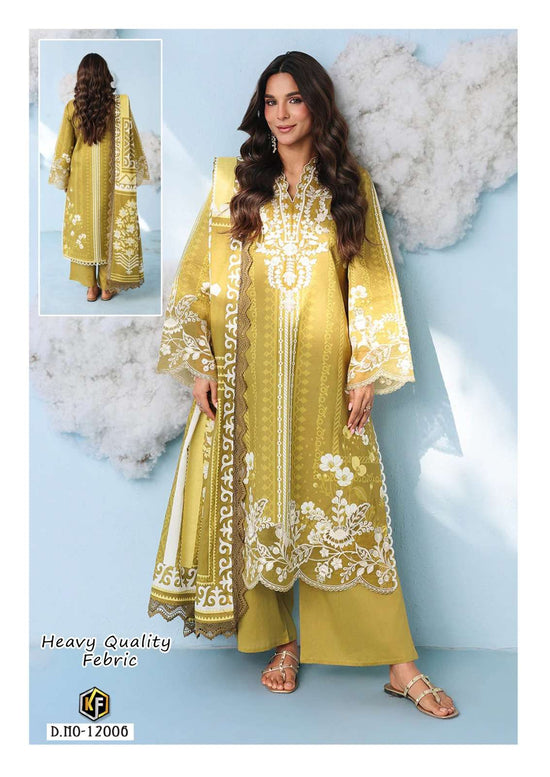 Keval Fab Soha Nazir Vol-12 Cotton Printed Dress Material Wholesale