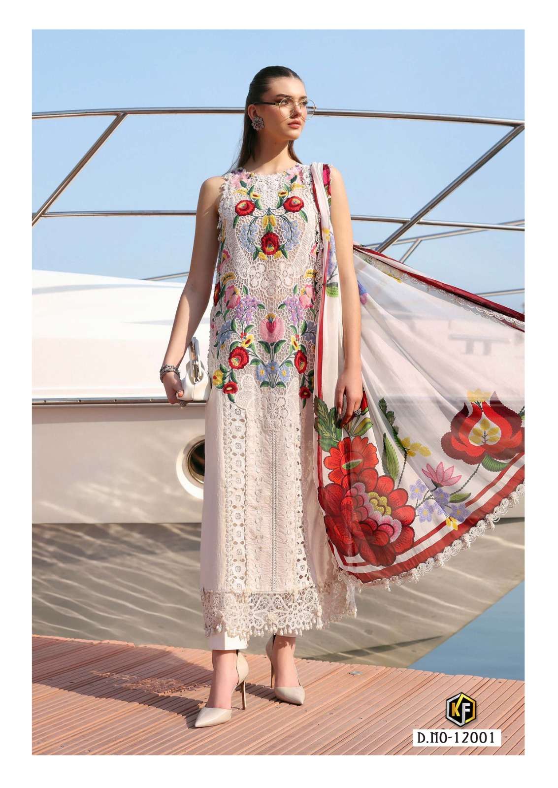 Keval Fab Soha Nazir Vol-12 Cotton Printed Dress Material Wholesale