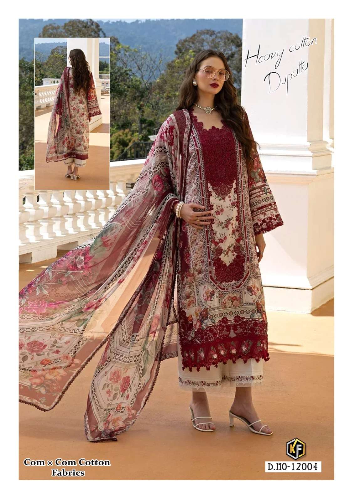 Keval Fab Soha Nazir Vol-12 Cotton Printed Dress Material Wholesale