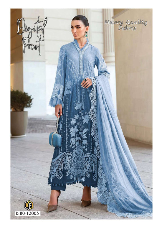 Keval Fab Soha Nazir Vol-12 Cotton Printed Dress Material Wholesale