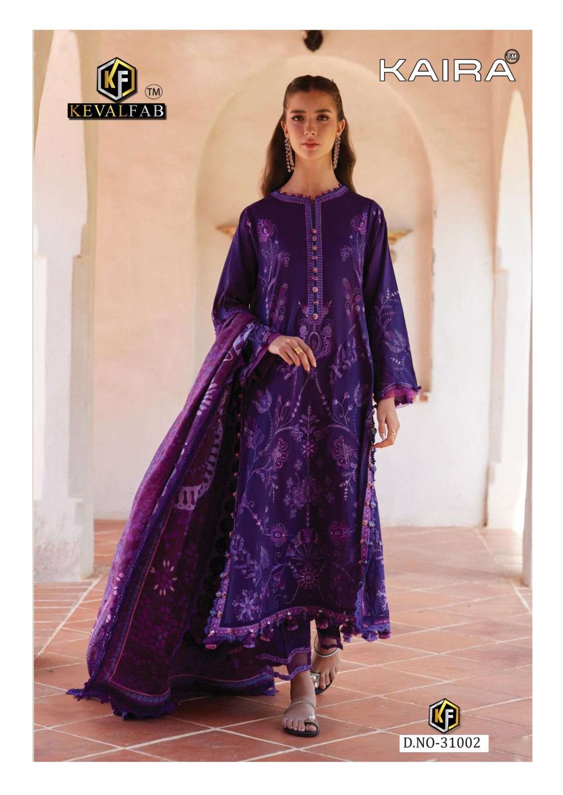Keval Fab Kaira Vol-31 Cotton Printed Pakistani Suit