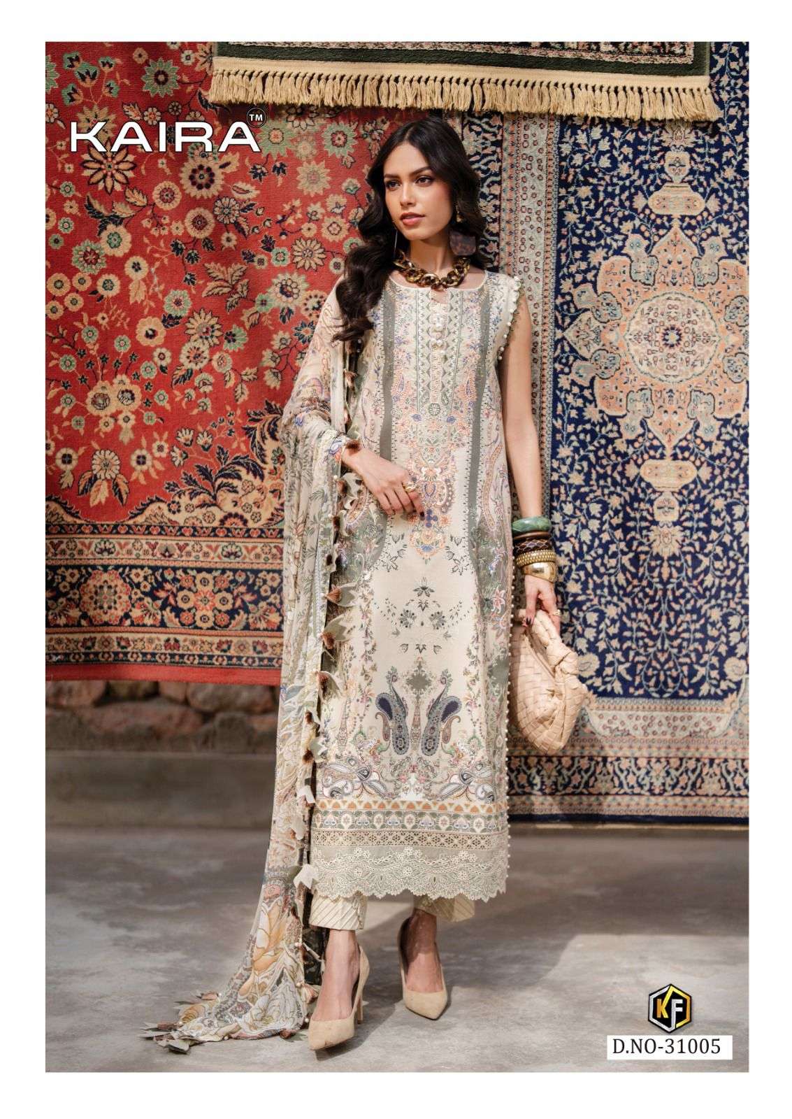 Keval Fab Kaira Vol-31 Cotton Printed Pakistani Suit