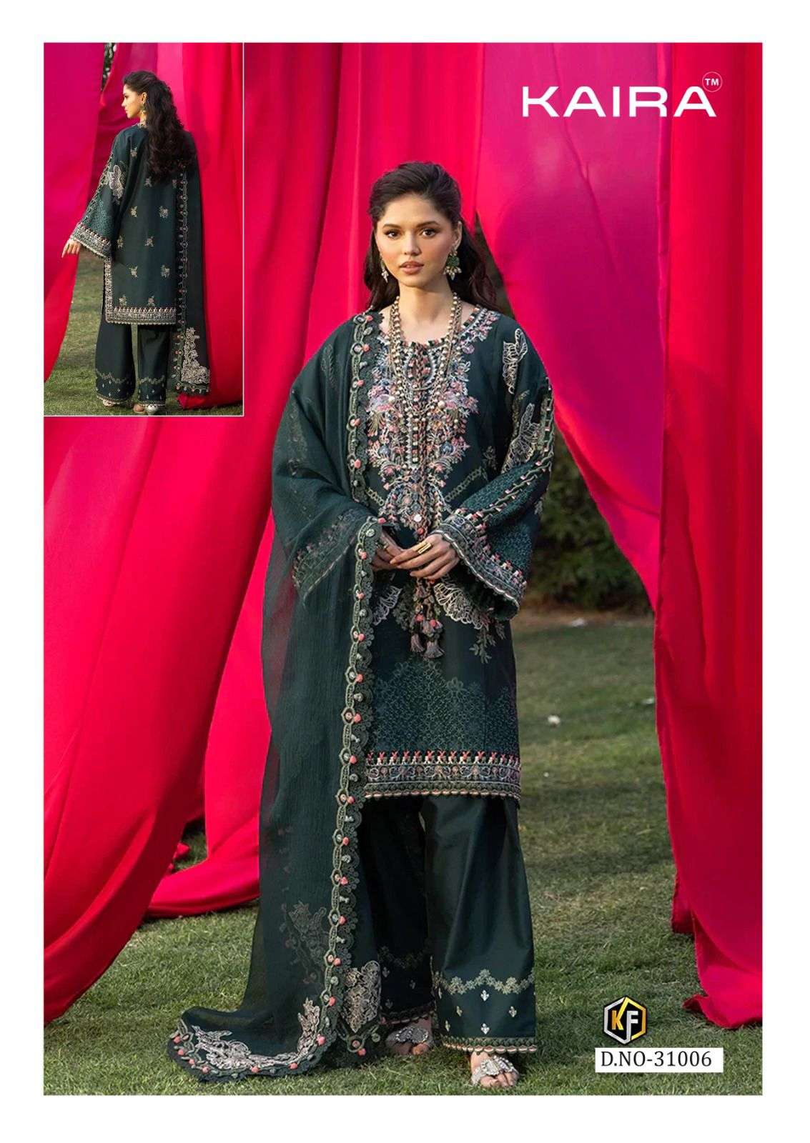 Keval Fab Kaira Vol-31 Cotton Printed Pakistani Suit