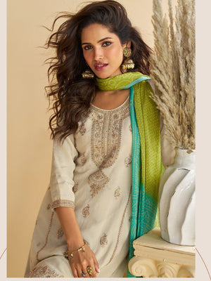 KF 10069 Chinon Silk Digital Printed Salwar Suit Set - Amrah Wholesale