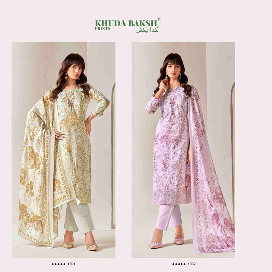 Khuda Bakhs Prints Chikankari Vol 2 Pure Pakistani Lawn Pakistani Suit