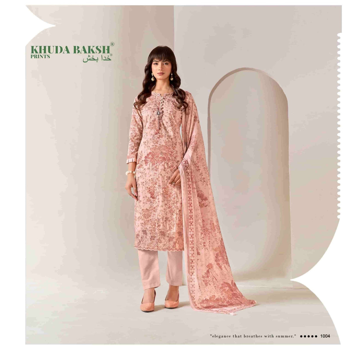 Khuda Bakhs Prints Chikankari Vol 2 Pure Pakistani Lawn Pakistani Suit - Amrah Wholesale