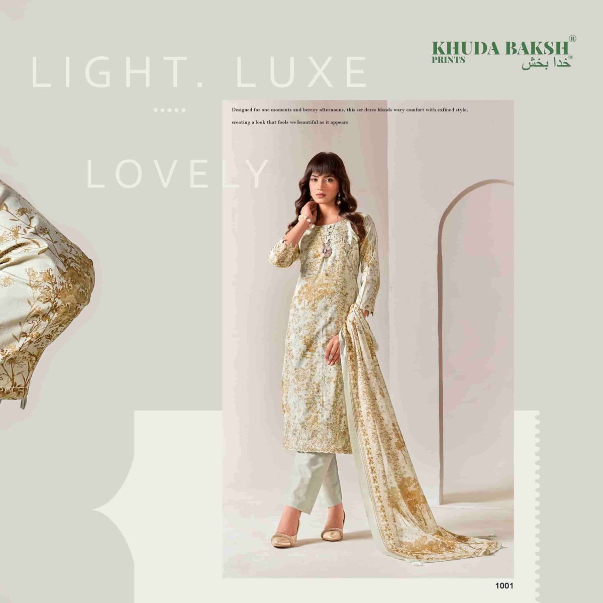 Khuda Bakhs Prints Chikankari Vol 2 Pure Pakistani Lawn Pakistani Suit - Amrah Wholesale