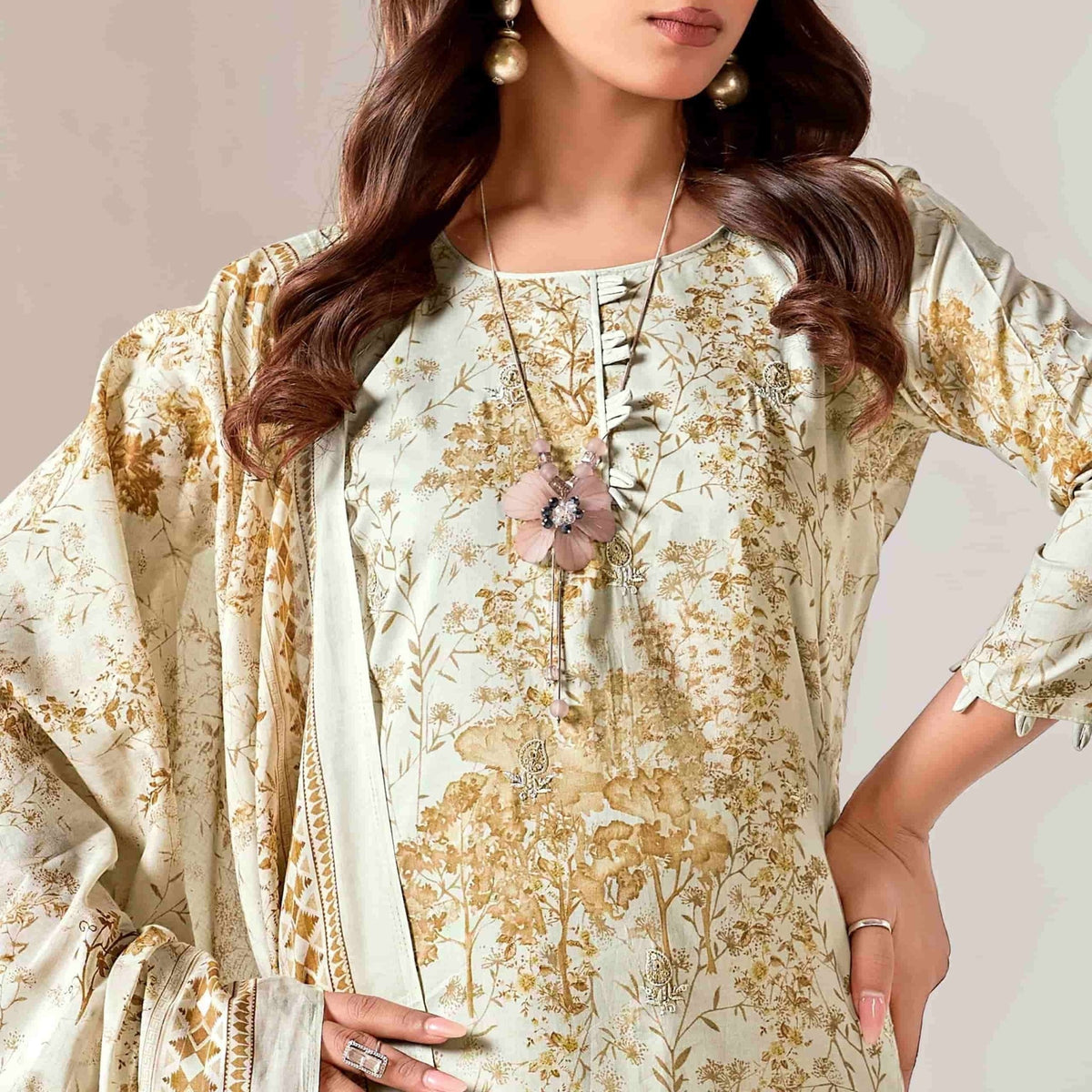 Khuda Bakhs Prints Chikankari Vol 2 Pure Pakistani Lawn Pakistani Suit - Amrah Wholesale