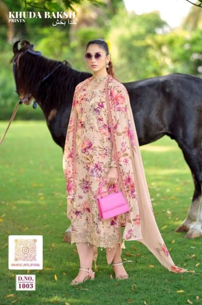Khuda Baksh Humdum Vol 3 Lawn Pakistani Suit