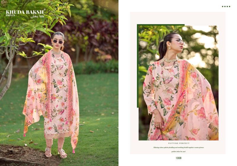 Khuda Baksh Humdum Vol 3 Lawn Pakistani Suit