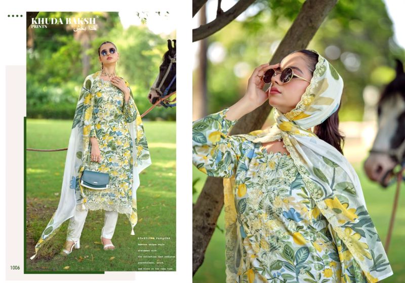 Khuda Baksh Humdum Vol 3 Lawn Pakistani Suit